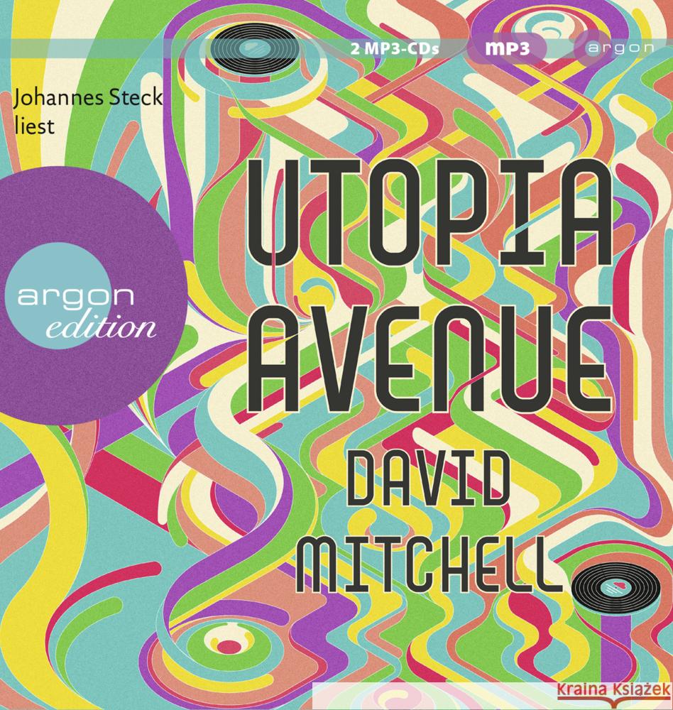 Utopia Avenue, 2 Audio-CD, 2 MP3 Mitchell, David 9783839819517