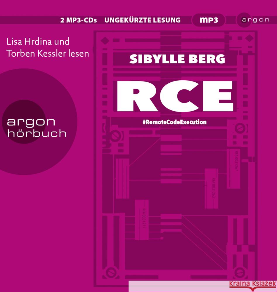 RCE, 2 Audio-CD, 2 MP3 Berg, Sibylle 9783839819692 Argon Verlag