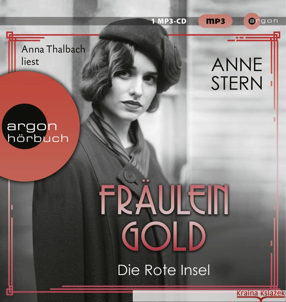 Fräulein Gold: Die Rote Insel, 1 Audio-CD, 1 MP3 Stern, Anne 9783839819845