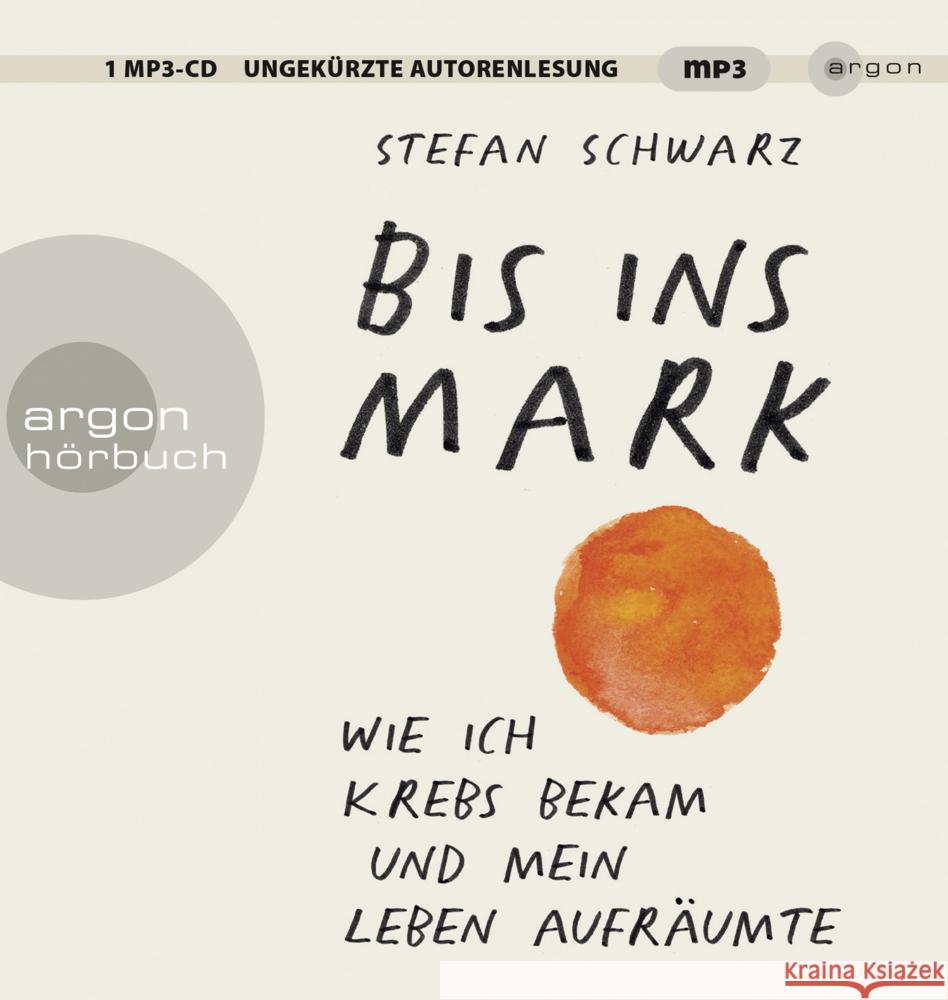 Bis ins Mark, 1 Audio-CD, 1 MP3 Schwarz, Stefan 9783839819944