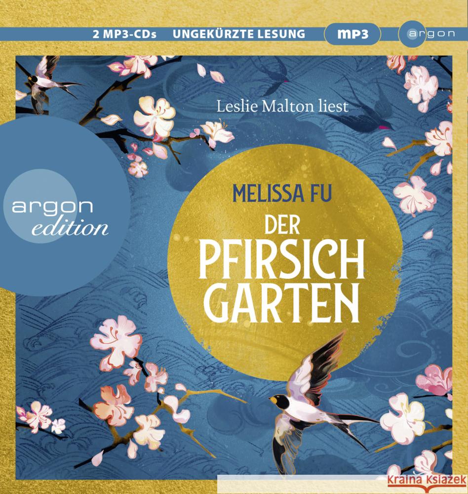 Der Pfirsichgarten, 2 Audio-CD, 2 MP3 Fu, Melissa 9783839820049
