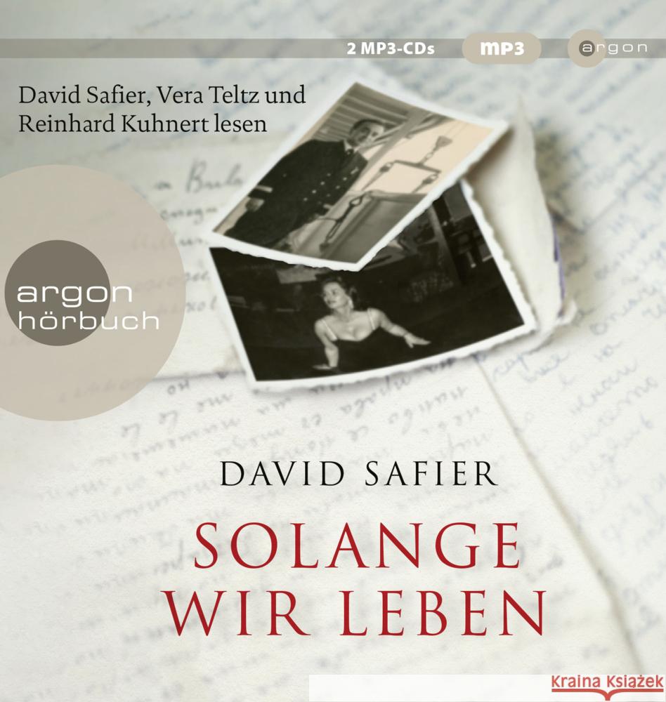 Solange wir leben, 2 Audio-CD, 2 MP3 Safier, David 9783839820193