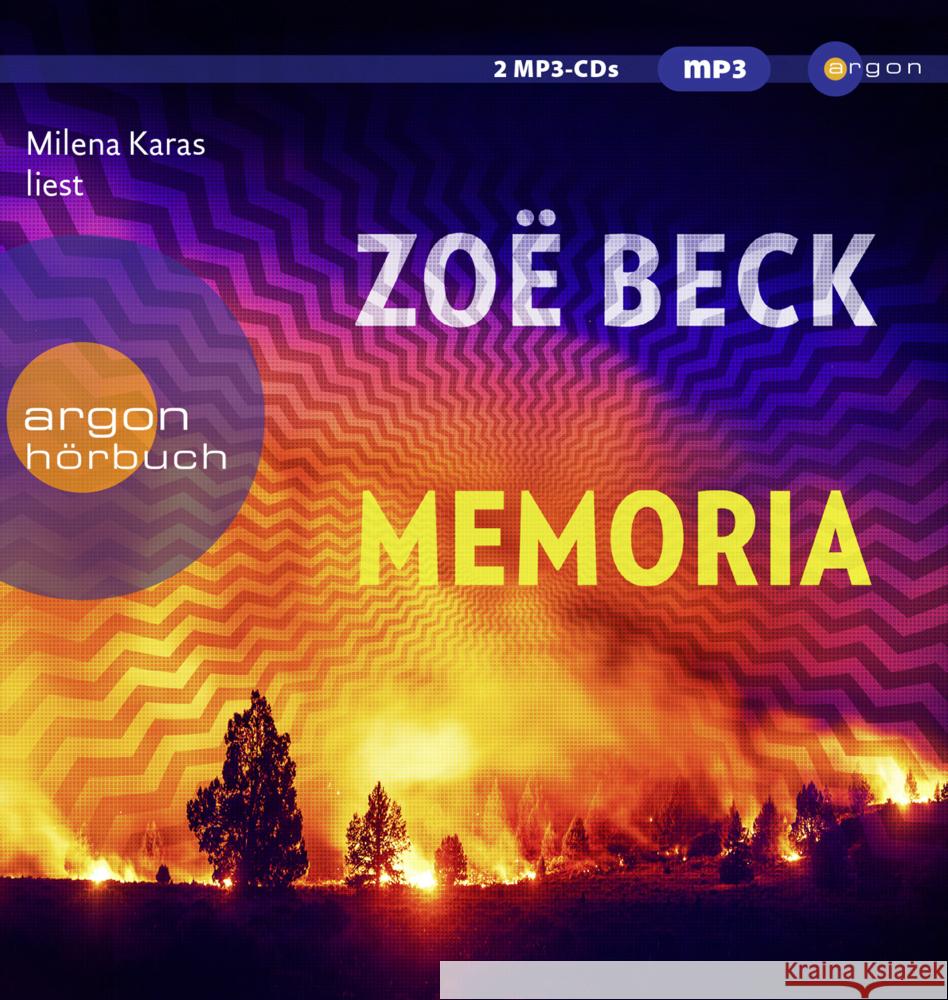 Memoria, 1 Audio-CD, 1 MP3 Beck, Zoë 9783839820339 Argon Verlag