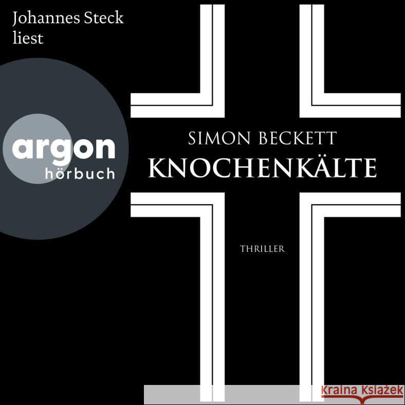 Knochenkälte, 2 Audio-CD, 2 MP3 Beckett, Simon 9783839820605