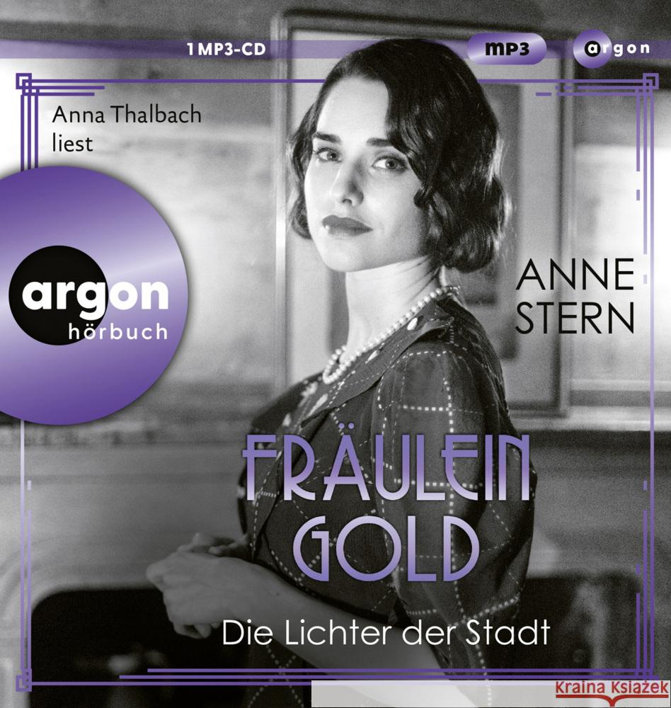 Fräulein Gold: Die Lichter der Stadt, 1 Audio-CD, 1 MP3 Stern, Anne 9783839820759