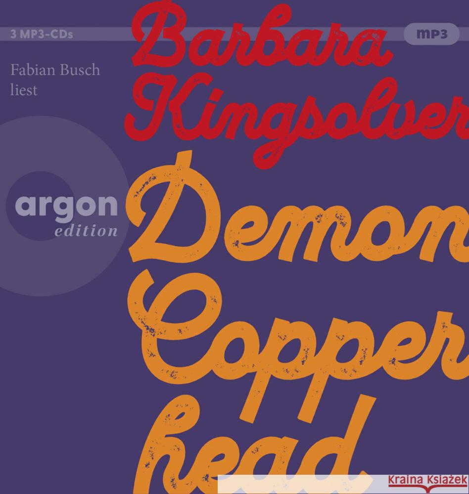 Demon Copperhead, 3 Audio-CD, 3 MP3 Kingsolver, Barbara 9783839821046