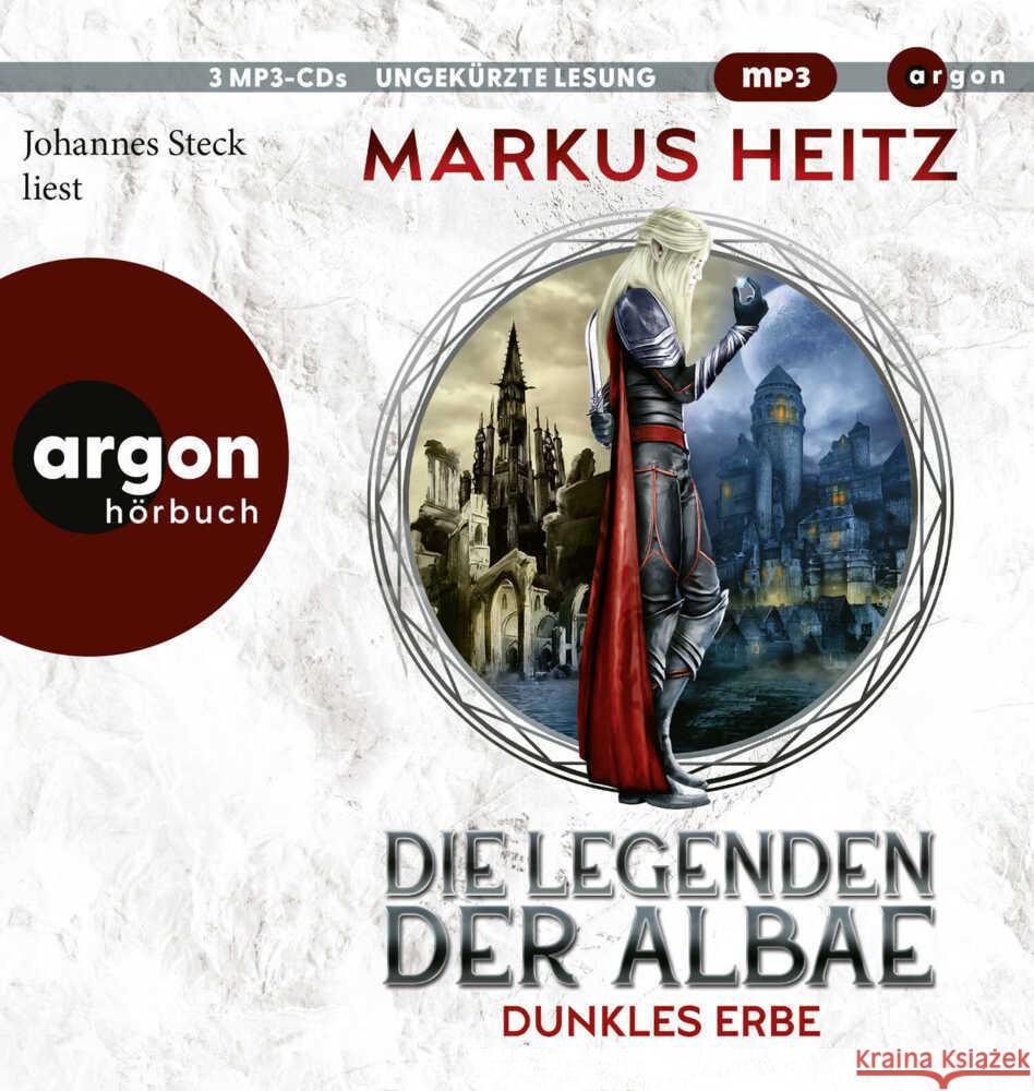 Die Legenden der Albae - Dunkles Erbe, 3 Audio-CD, 3 MP3 Heitz, Markus 9783839821343