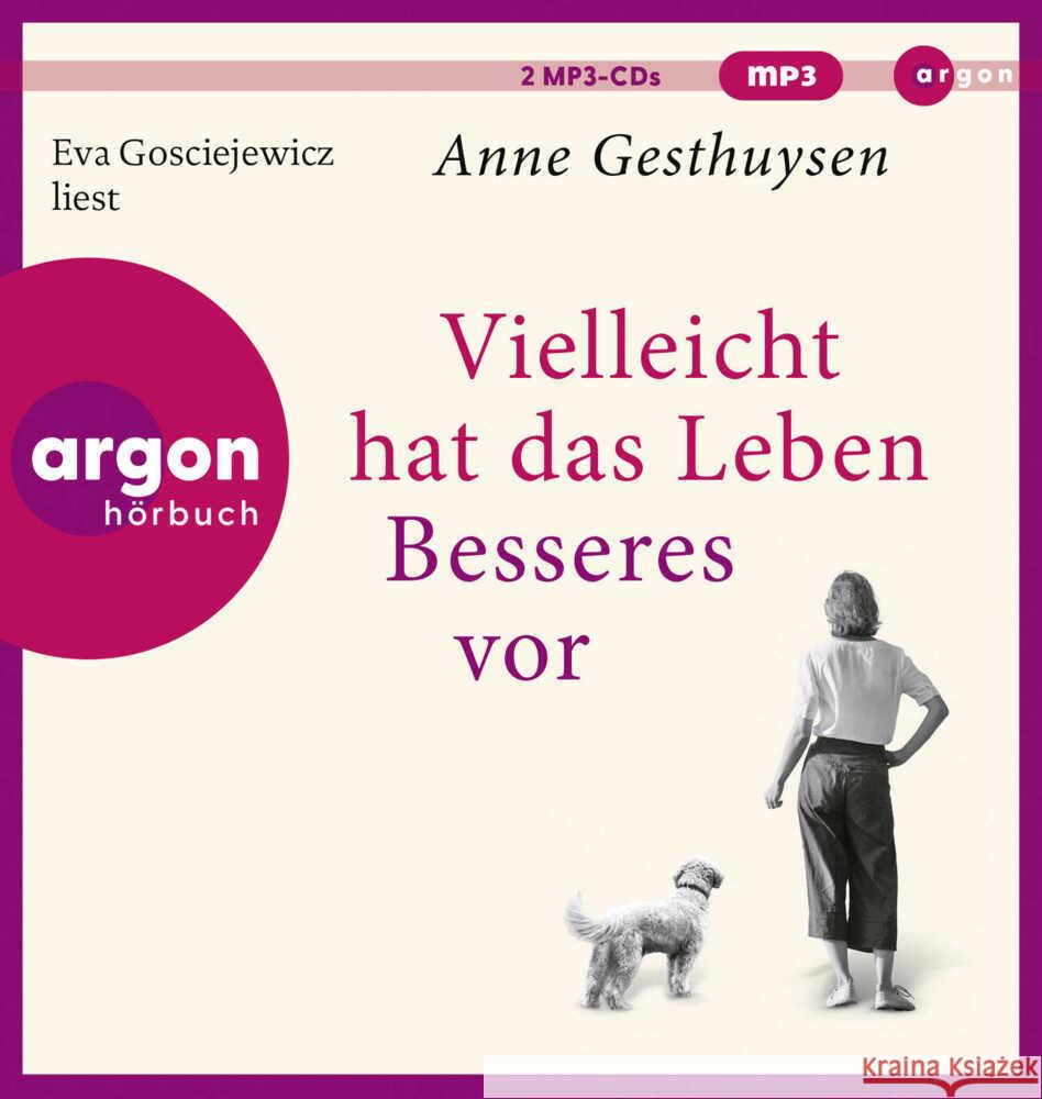 Vielleicht hat das Leben Besseres vor, 2 Audio-CD, 2 MP3 Gesthuysen, Anne 9783839821404 Argon Verlag