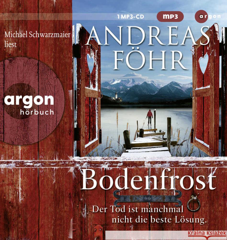 Bodenfrost, 1 Audio-CD, 1 MP3 Föhr, Andreas 9783839821985