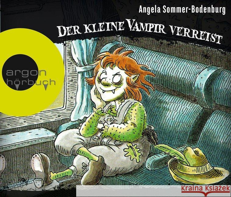 Der kleine Vampir verreist, 3 Audio-CDs : Ungekürzte Ausgabe, Lesung Sommer-Bodenburg, Angela 9783839842010 Argon Sauerländer Audio