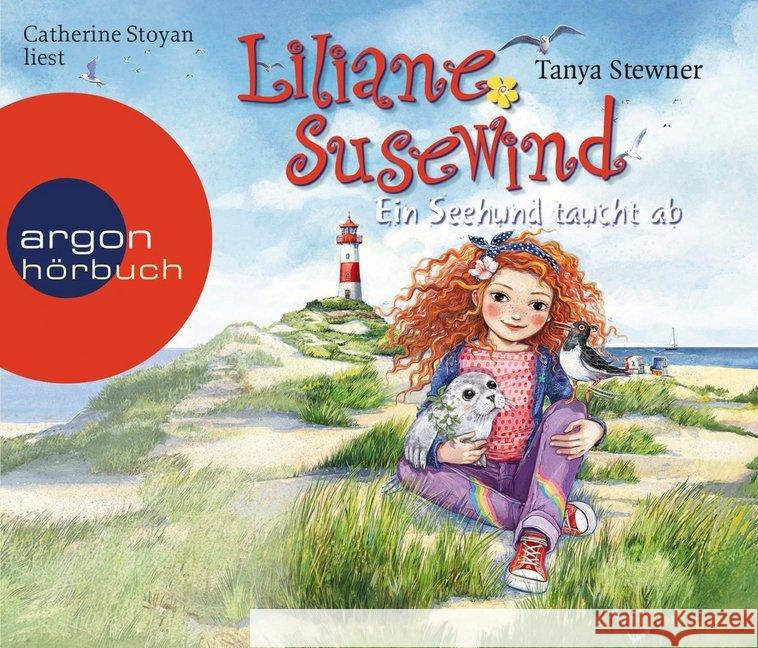 Liliane Susewind - Ein Seehund taucht ab, 4 Audio-CDs : Ungekürzte Ausgabe, Lesung Stewner, Tanya 9783839842089