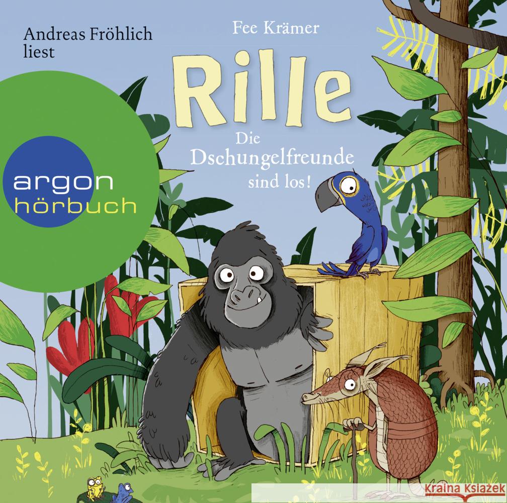 Rille - Die Dschungelfreunde sind los!, 2 Audio-CD : Ungekürzte Ausgabe, Lesung Krämer, Fee 9783839842324