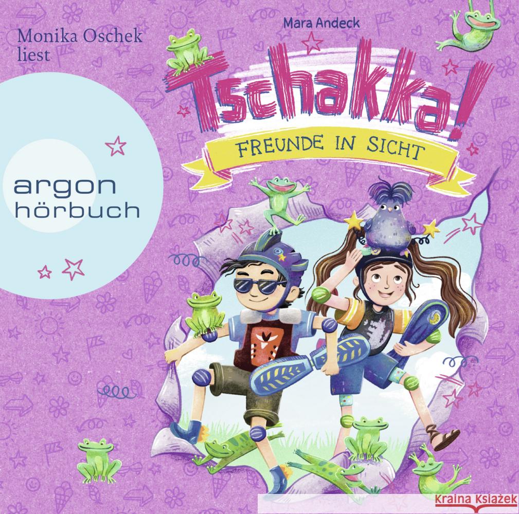 Tschakka! - Freunde in Sicht, 2 Audio-CD Andeck, Mara 9783839842683 Argon Verlag