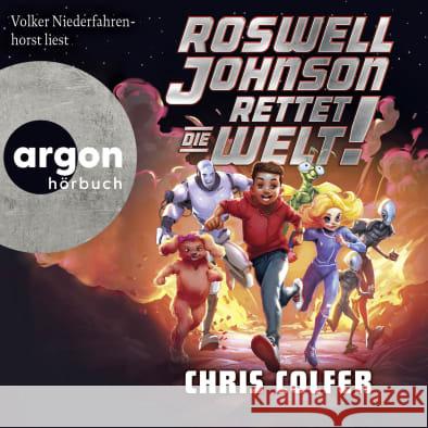 Roswell Johnson rettet die Welt!, 2 Audio-CD, 2 MP3 Colfer, Chris 9783839843239