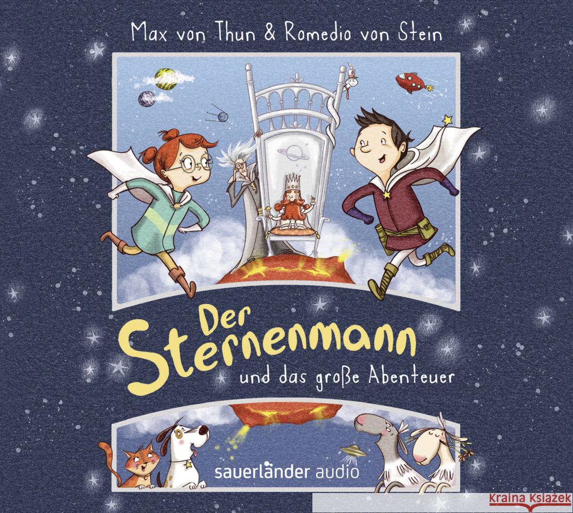 Der Sternenmann und das große Abenteuer, 2 Audio-CD Thun, Max von 9783839849835 Argon Sauerländer Audio