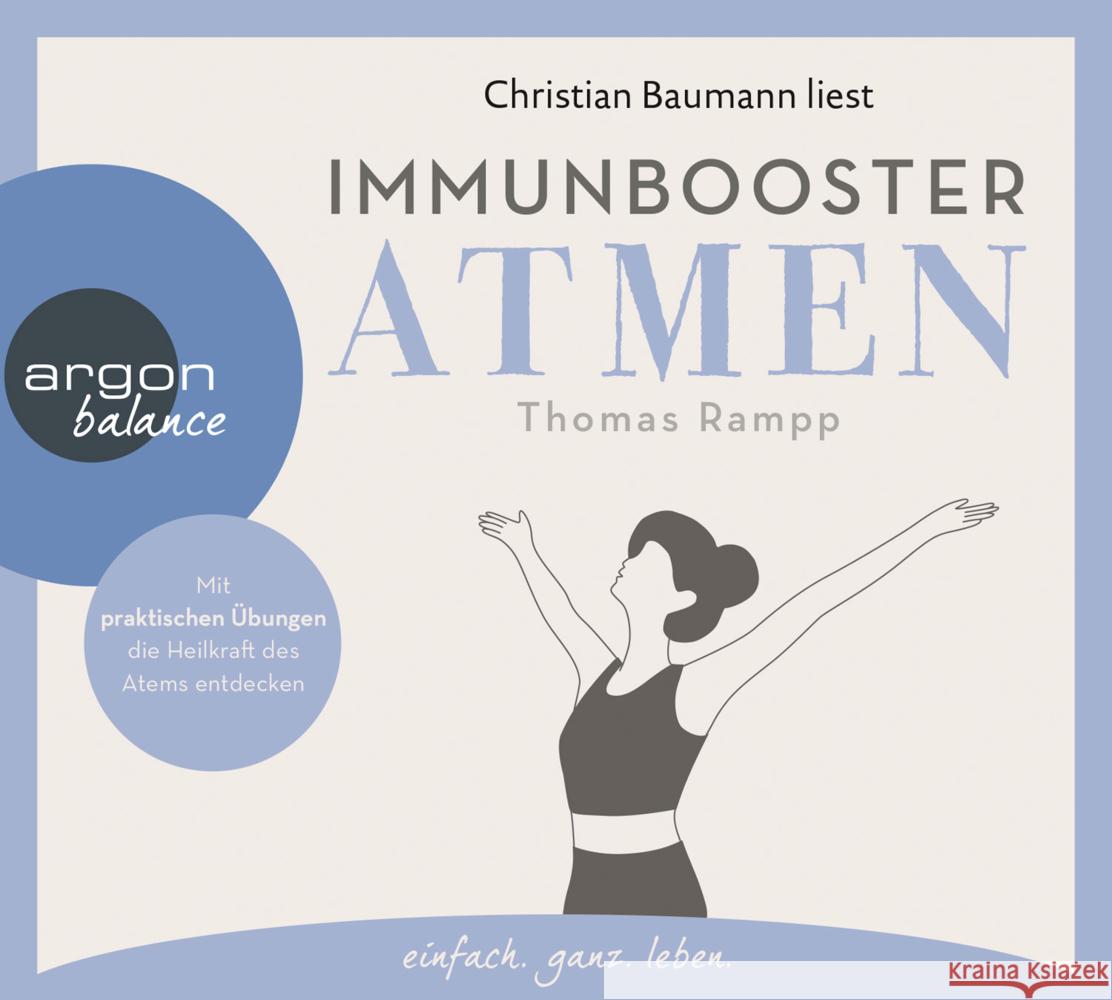 Immunbooster Atmen, 1 Audio-CD Rampp, Thomas 9783839882191