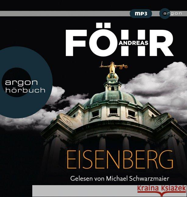 Eisenberg, 1 MP3-CD : MP3 Format, Lesung. Gekürzte Ausgabe Föhr, Andreas 9783839894262