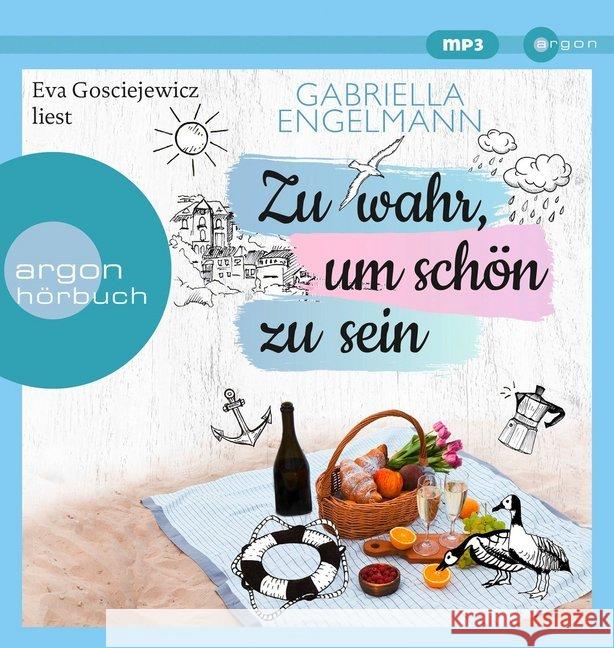 Zu wahr, um schön zu sein, 1 Audio-CD, MP3 : Gekürzte Ausgabe, Lesung Engelmann, Gabriella 9783839894415 Argon