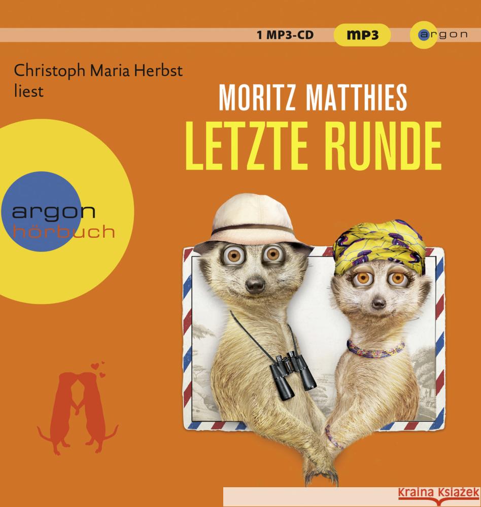 Letzte Runde, 1 Audio-CD, MP3 Matthies, Moritz 9783839894859 Argon Verlag