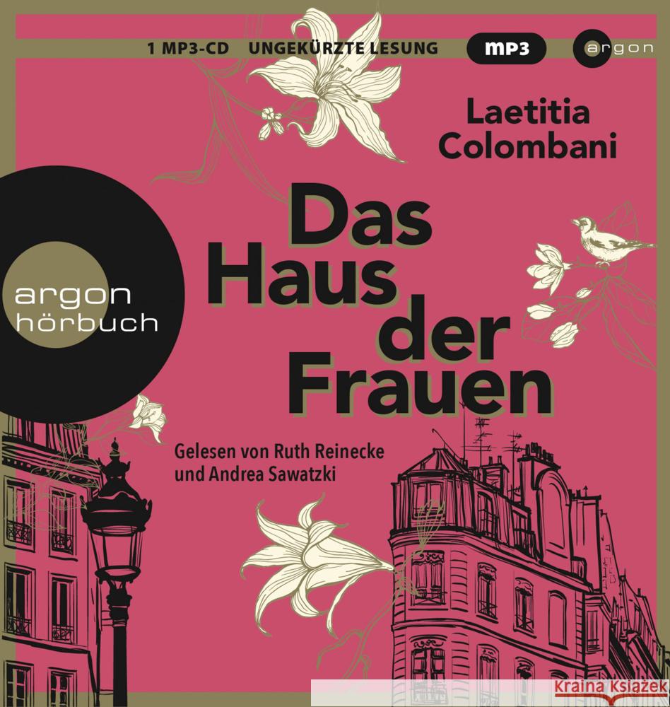 Das Haus der Frauen, 1 Audio-CD, MP3 Colombani, Laetitia 9783839894927 Argon Verlag