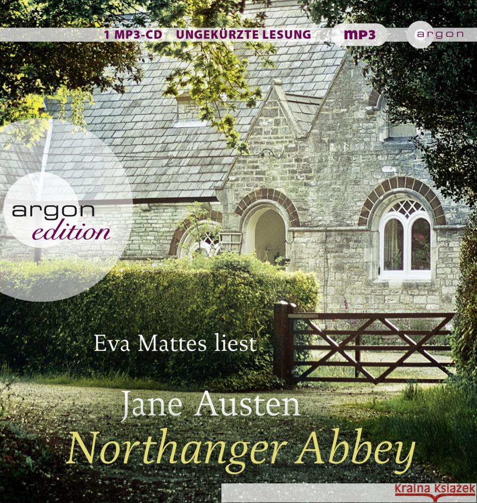 Northanger Abbey, 1 Audio-CD, 1 MP3 Austen, Jane 9783839894996 Argon Verlag