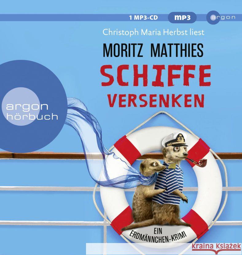 Schiffe versenken, 1 Audio-CD, 1 MP3 Matthies, Moritz 9783839897638