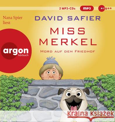 Miss Merkel: Mord auf dem Friedhof, 2 Audio-CD, 2 MP3 Safier, David 9783839897713