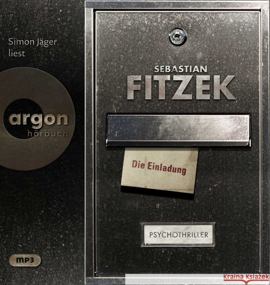 Die Einladung, 1 Audio-CD, 1 MP3 Fitzek, Sebastian 9783839897768