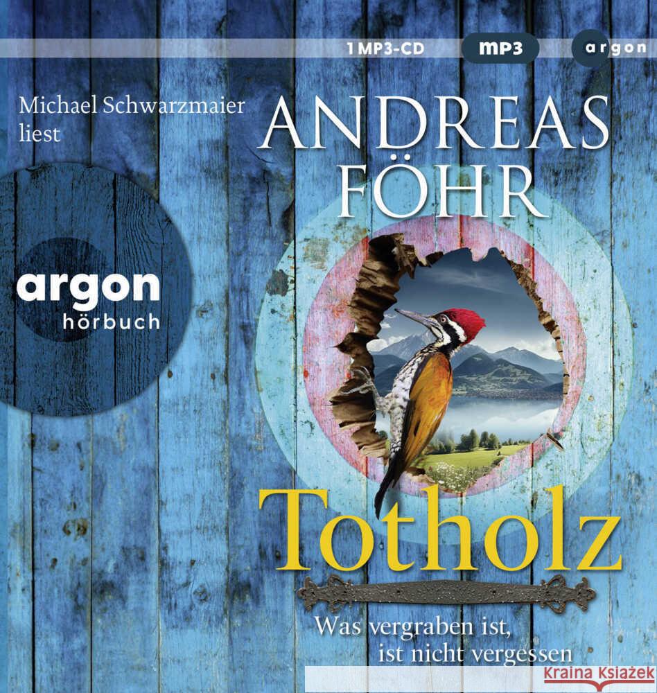 Totholz, 1 Audio-CD, 1 MP3 Föhr, Andreas 9783839897867