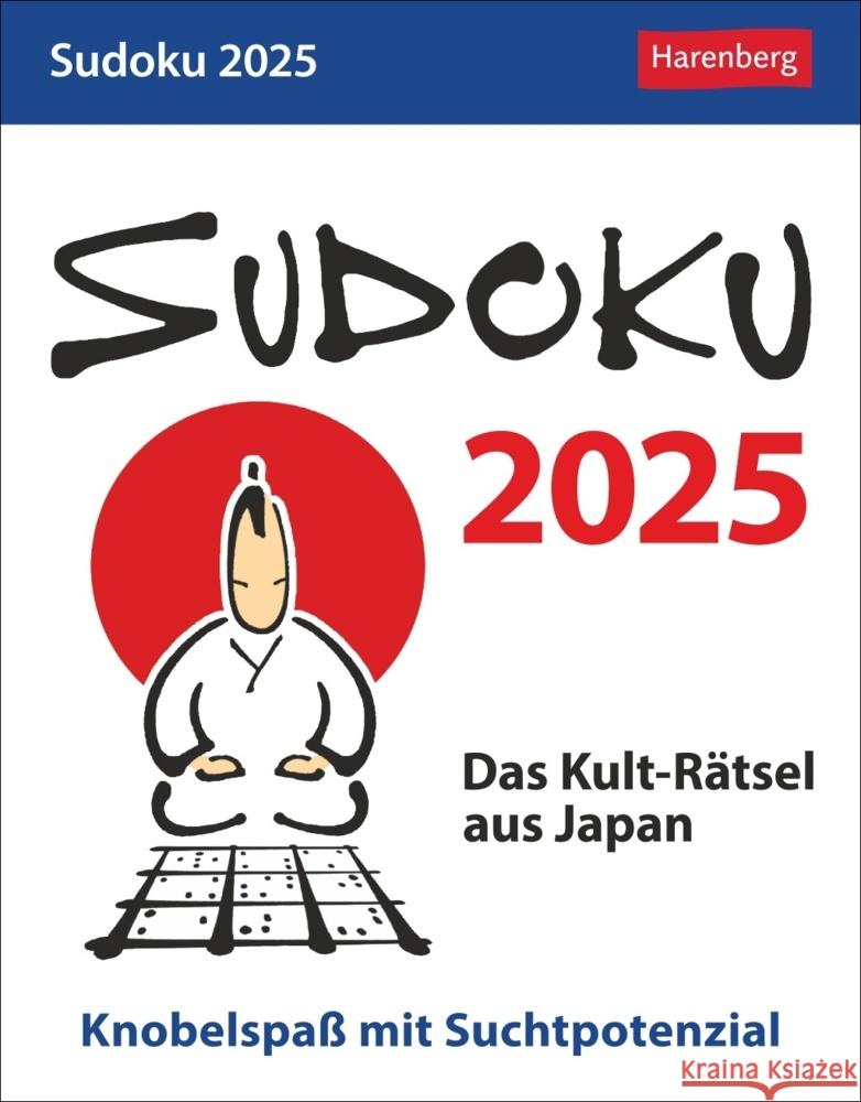 Sudoku Tagesabreißkalender 2025 - Das Kult-Rätsel aus Japan Krüger, Stefan 9783840033926 Harenberg