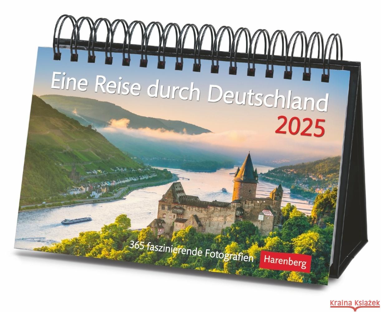 Eine Reise durch Deutschland Premiumkalender 2025 - 365 faszinierende Fotografien Weindl, Andrea 9783840033964 Harenberg