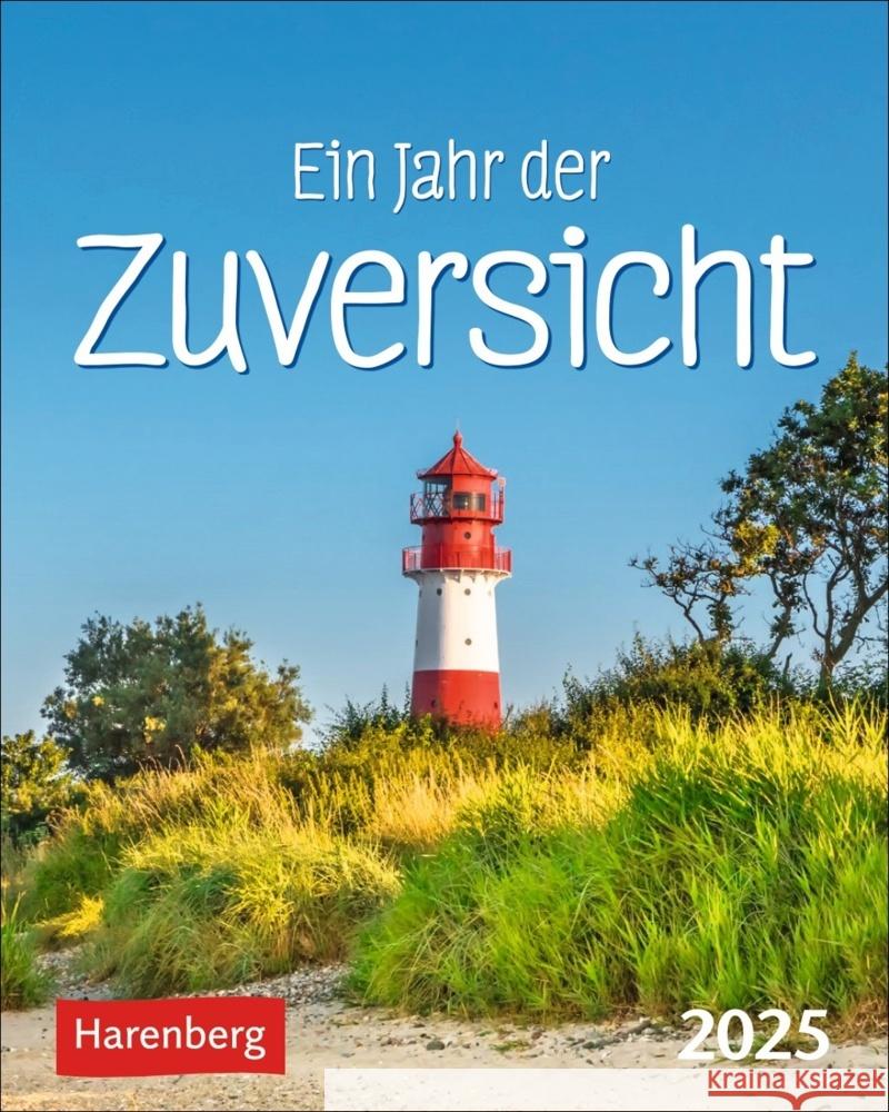 Ein Jahr der Zuversicht Mini-Geschenkkalender 2025 Linne, Julia 9783840034916 Harenberg