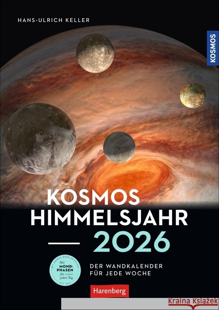 KOSMOS Himmelsjahr 2026 Keller, Hans-Ulrich 9783840037733