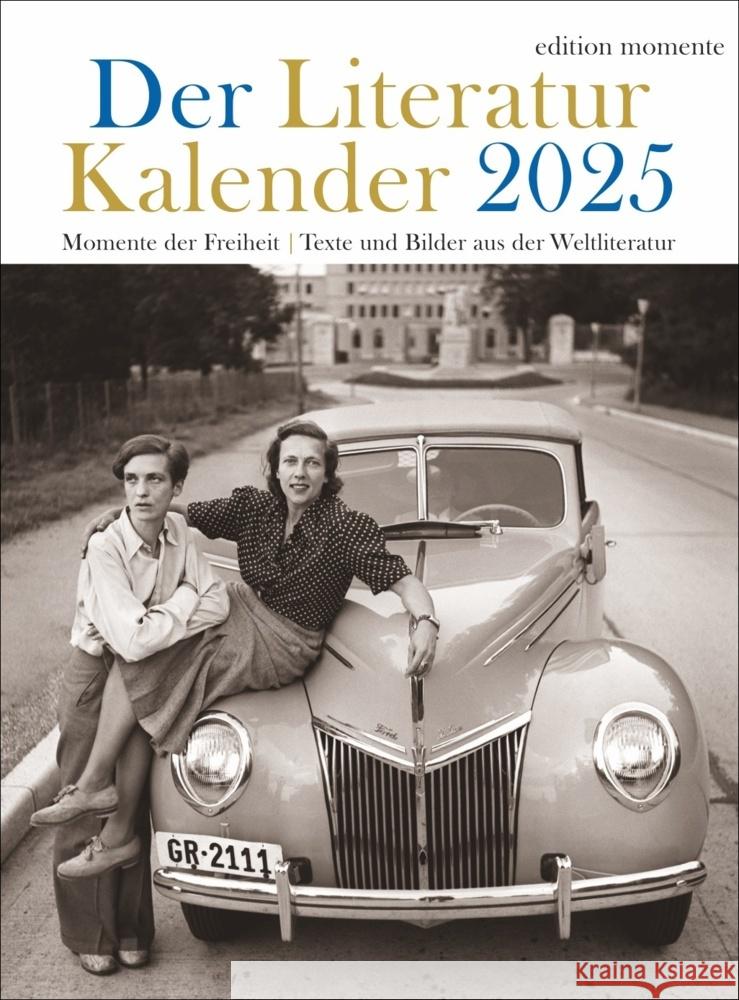 Der Literatur Kalender Wochenkalender 2025 Jürgens, Claudia 9783840041051