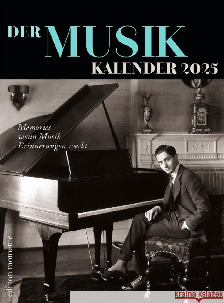 Der Musik Kalender Wochenkalender 2025 Unseld, Melanie 9783840041075 edition momente