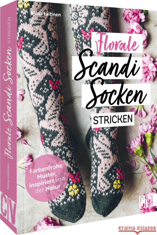Florale Scandi-Socken stricken Laitinen, Niina 9783841067784