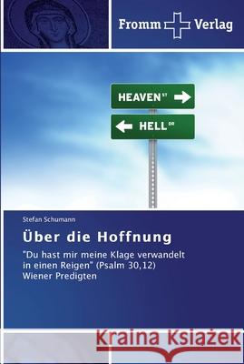 Über die Hoffnung Schumann, Stefan 9783841603302