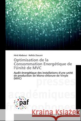 Optimisation de la Consommation Energétique de l'Unité de MVC Abdaoui, Hind 9783841623201