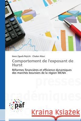 Comportement de l'Exposant de Hurst Collectif 9783841629890 Presses Academiques Francophones