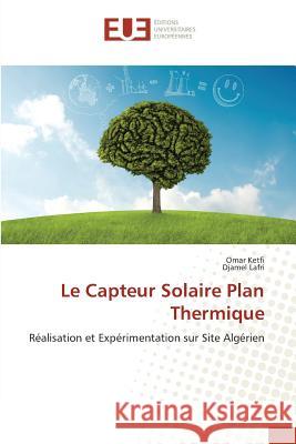Le Capteur Solaire Plan Thermique Collectif 9783841667045 Éditions universitaires européennes