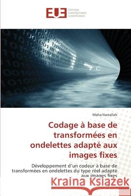 Codage à base de transformées en ondelettes adapté aux images fixes Harzallah, Maha 9783841667625