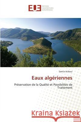 Eaux Algériennes Achour-S 9783841675484 Editions Universitaires Europeennes