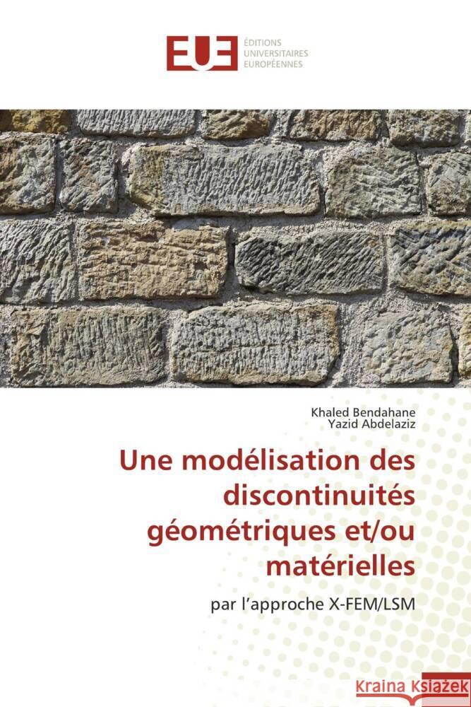 Une modélisation des discontinuités géométriques et/ou matérielles Bendahane, Khaled, Abdelaziz, Yazid 9783841678416