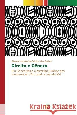 Direito e Gênero Schittini Dos Santos Giovanna Aparecida 9783841705679 Novas Edicoes Academicas