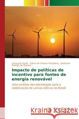 Impacto de políticas de incentivo para fontes de energia renovável Aquila Giancarlo 9783841716491