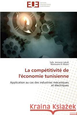 La Compétitivité de l'Économie Tunisienne Collectif 9783841733450