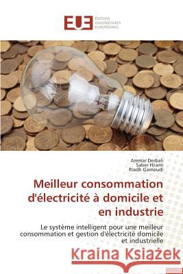 Meilleur Consommation d'Électricité À Domicile Et En Industrie Collectif 9783841746948 Editions Universitaires Europeennes
