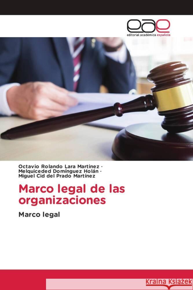 Marco legal de las organizaciones Lara Martinez, Octavio Rolando, Domínguez Holán, Melquiceded, Cid del Prado Martínez, Miguel 9783841753212 Editorial Académica Española