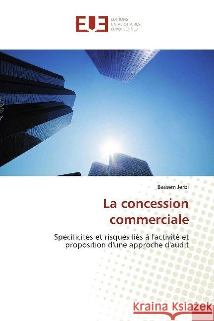 La concession commerciale : Spécificités et risques liés à l'activité et proposition d'une approche d'audit Jerbi, Bassem 9783841779052 Éditions universitaires européennes