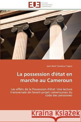 La Possession d'État En Marche Au Cameroun Tagne-J 9783841780362 Editions Universitaires Europeennes